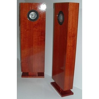 Fully finished solid timber JORDAN Transmission Line Speakers (pair)