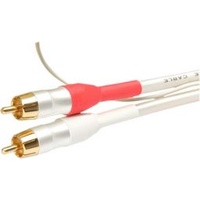 White Pearl 2xRCA to 2xRCA interconnects