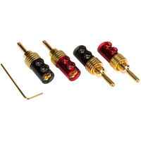 Expanding Banana Plugs ( 2 pair )
