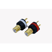 Female RCA connector (1 pair)