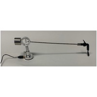 Antistatic carbon fibre brush, vinyl cleaning arm