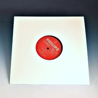 White Jacket for 10" records, with hole (5)