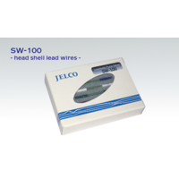 JELCO SW-100 pure silver headshell leads Rhodium plated terminals