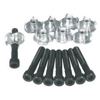 Speaker mounting kit 1/4" (8 bolts & T-nuts)