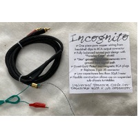 INCOGNITO Universal tonearm rewire kit - silver