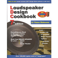LOUDSPEAKER DESIGN Cookbook by Vance Dickason 7th Edition