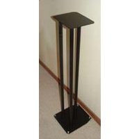 Speaker stands 90cm 3-pole black (pair)