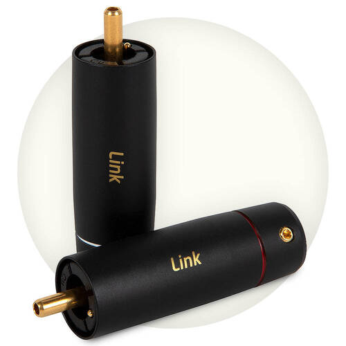 LINK male RCA connector (2 pairs)