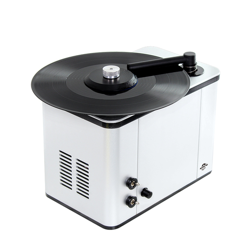 RECORD PRO Record Cleaning Machine (silver)