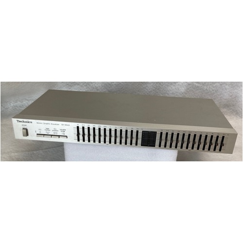 SH-8045 stereo graphic equalizer