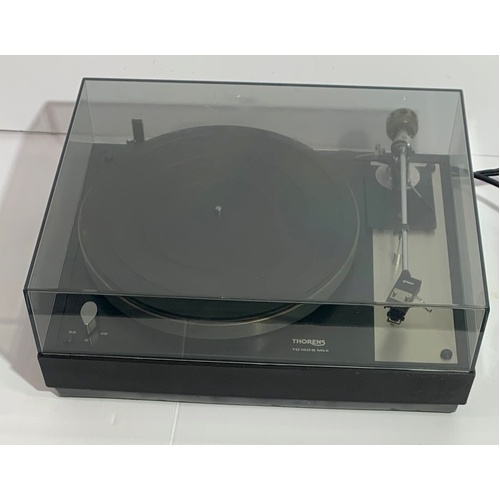 TD160 B MkII turntable with Grace G707 tonearm and Shure cartridge
