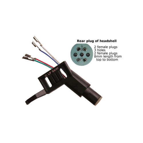 ADC type straight headshell (female)