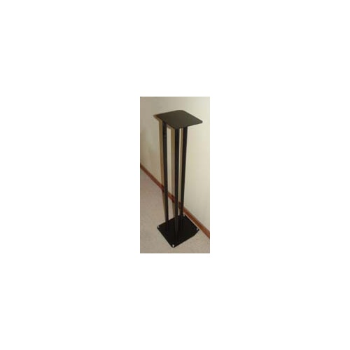 Speaker stands 90cm 3-pole black (pair)