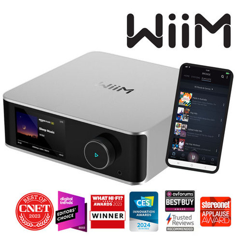 Ultra music streamer pre-amplifier (silver)